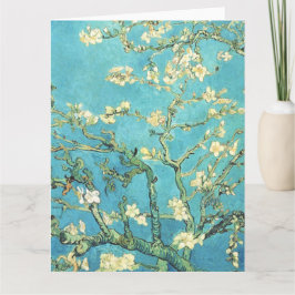 Cartão Vincent van Gogh Blossomong Almond Tree