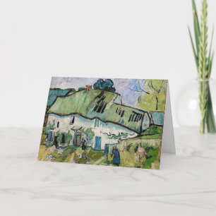 Cartão Vincent van Gogh - Farmhouse com Dois Números