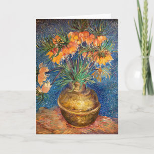 Cartão Vincent van Gogh - Fritilárias Imperiais