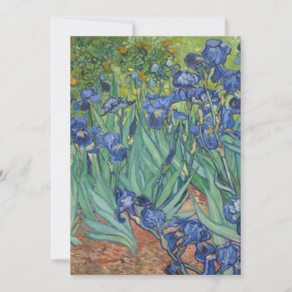 Cartão Vincent Van Gogh - Irrises