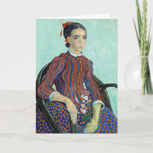 Cartão Vincent van Gogh - La Mousme