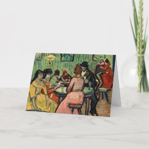 Cartão Vincent van Gogh - O Brothel