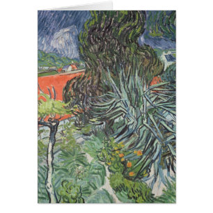 Cartão Vincent van Gogh o jardim do doutor Gachet
