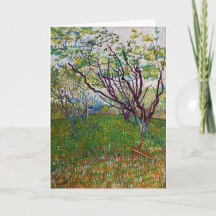 Cartão Vincent van Gogh - O Pomar Florido