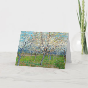 Cartão Vincent van Gogh - Pomar Cor-de-Rosa