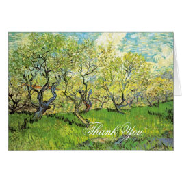 Cartão Vincent van Gogh,Pomar em Flor