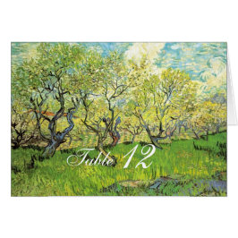 Cartão Vincent van Gogh,Pomar em Flor