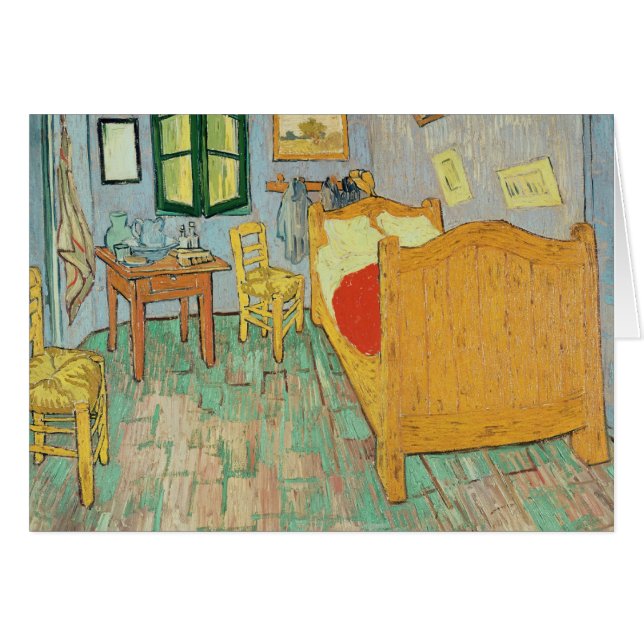 Cartão Vincent van Gogh | Quarto de Van Gogh em Arles (Frente Horizontal)