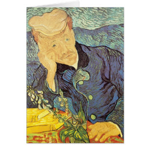 Cartão Vincent van Gogh - Retrato do Dr. Gachet