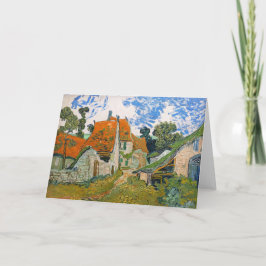 Cartão Vincent van Gogh - Rua Auvers-sur-Oise