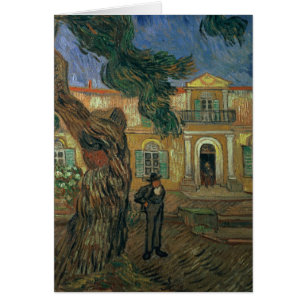 Cartão Vincent van Gogh Rua. Hospital Paul, Remy Rua