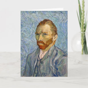 Cartão Vincent Van Gogh - Self-Portrait