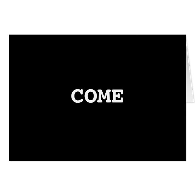 CARTÃO VINDO (Frente horizontal)