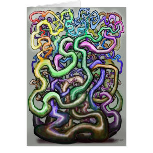 Cartão Vinhas Arco-Íris Torcidas