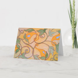 Cartão Vinhas de ouro