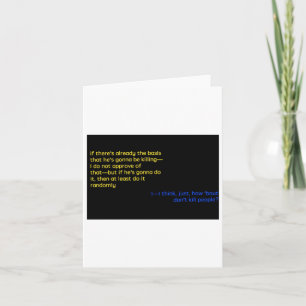 Cartão Vinheta Não Resolvida com Bocal