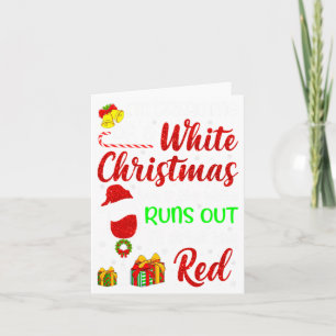 Cartão Vinho Engraçado Estou Sonhando Com Um Natal Branco