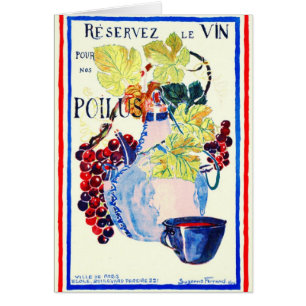 Cartão Vinho para os soldados 1916