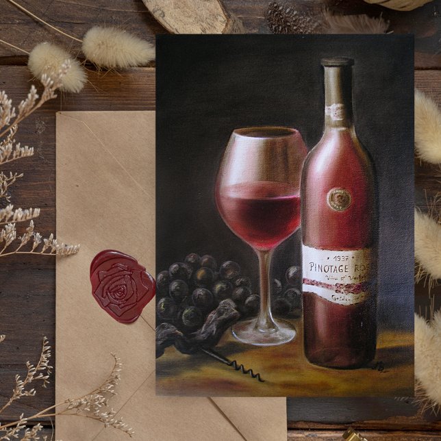 Cartão Vinho Tinto (Criador carregado)