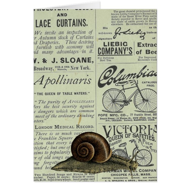 Cartão Vintage (Frente)