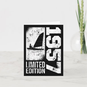 Cartão Vintage 1957 Birthday Ding