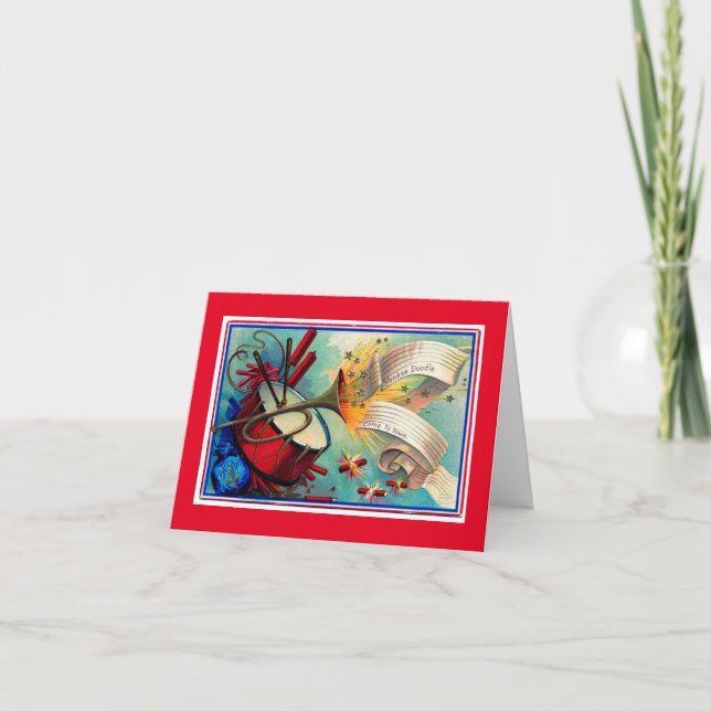 Cartão Vintage 4º Do Julho (Frente)