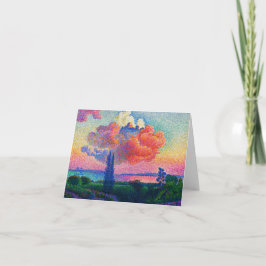 Cartão Vintage A Nuvem Rosa (1896)