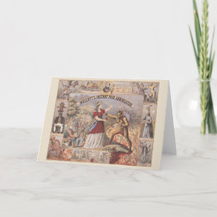 Cartão Vintage Ad for Instant Dain Annihilator de Wolcott