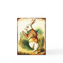 Vintage Alice, Rabbit Branco