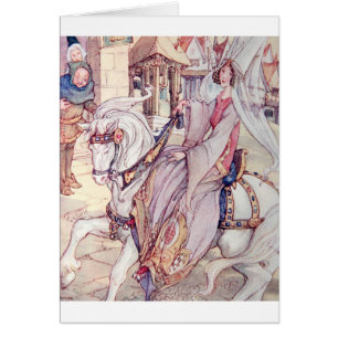 Cartão Vintage - anéis em seus dedos, Bels em seus dedos