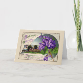 Cartão Vintage aniversário