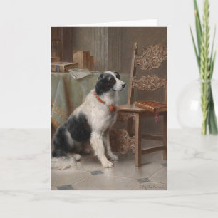 Cartão Vintage Artwork - The Family Dog,