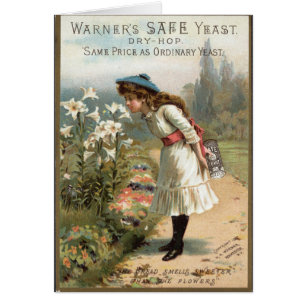 Cartão Vintage Bakery Advertisse