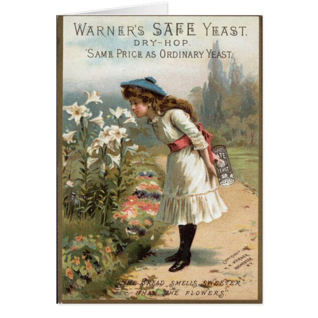 Cartão Vintage Bakery Advertisse (Frente)