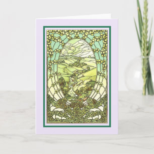 Cartão Vintage Birthday