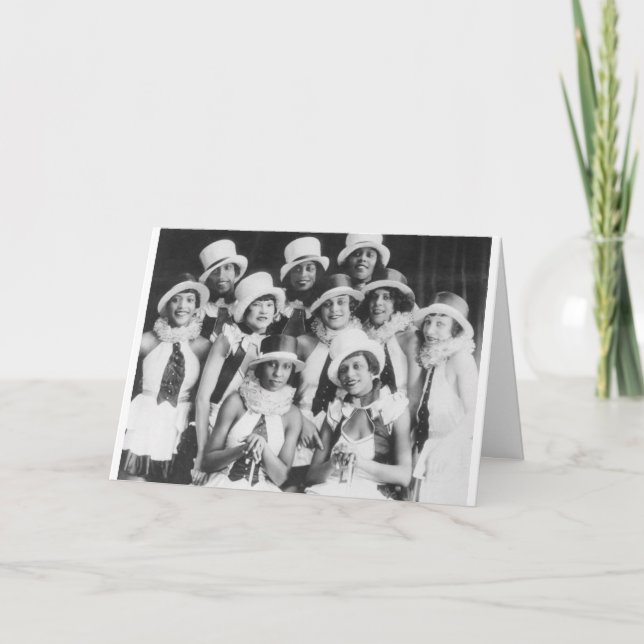 Cartão Vintage - bons amigos que fazem memórias, (Frente)