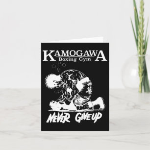 Cartão Vintage Boxer Nunca Dará Kbg(kamogawa) Boxing Gy