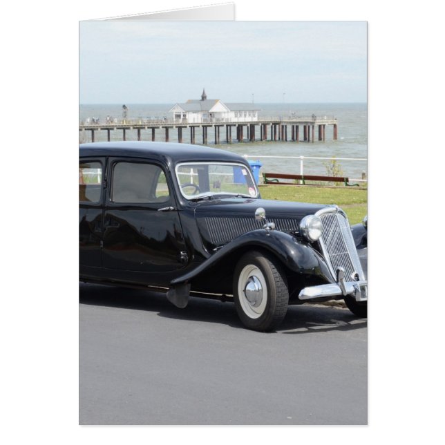 Cartão Vintage Citroen (Frente)