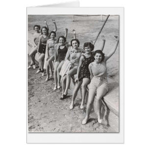 Cartão Vintage - demasiado divertimento