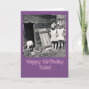 Cartão Vintage farm Finland