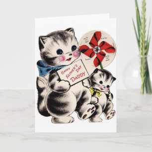 Cartão Vintage Father's Day - You're the Best, Daddy,