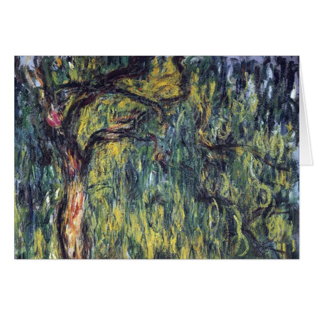 Cartão Vintage Fine Art, Claude Monet (Frente Horizontal)
