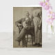 Cartão Vintage Funny Creepy Marido e Mulher Sem Cabeça (Orchid)
