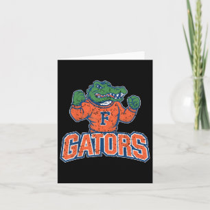 Cartão Vintage Gators Nomear Estilos Por Sobrecarga Anima