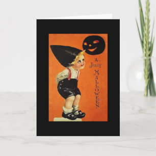 Cartão Vintage Halloween
