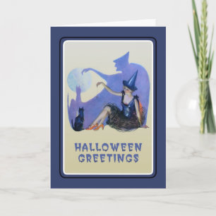 Cartão Vintage Halloween