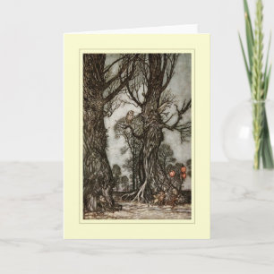 Cartão Vintage Halloween