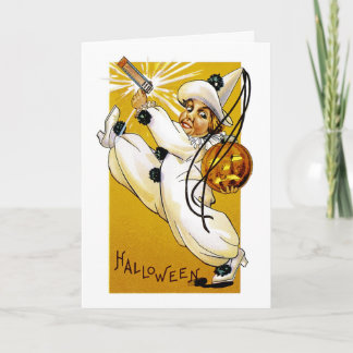 Cartão Vintage Halloween Cloween