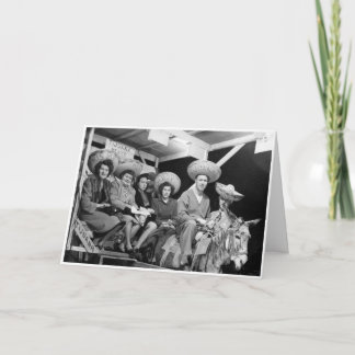 Cartão Vintage Happy Birthday