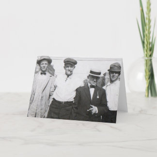 Cartão Vintage Kansas City Imigrantes 1909